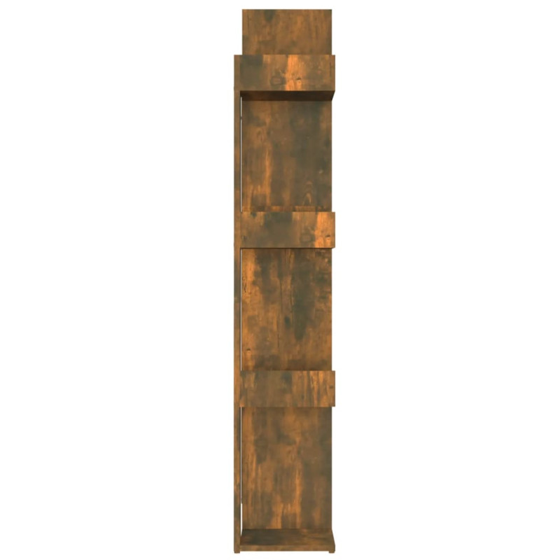 Regał na książki, przydymiony dąb, 86x25,5x140 cm