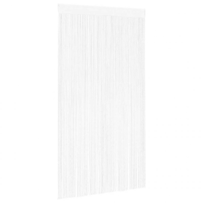 Zasłony sznurkowe, 2 sztuki, 140 x 250 cm, białe