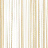 Zasłony sznurkowe, 2 sztuki, 140 x 250 cm, kremowe