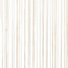 Zasłony sznurkowe, 2 sztuki, 100 x 250 cm, beżowe