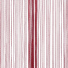 Zasłony sznurkowe, 2 sztuki, 100 x 250 cm, burgundowe
