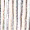 Zasłony sznurkowe, 2 sztuki, 100 x 250 cm, brązowe