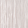 Zasłony sznurkowe, 2 sztuki, 140 x 250 cm, brązowe