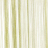 Zasłony sznurkowe, 2 sztuki, 100 x 250 cm, zielone