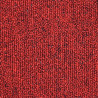 Nakładki na schody, 15 szt., 56 x 17 x 3 cm, bordowe