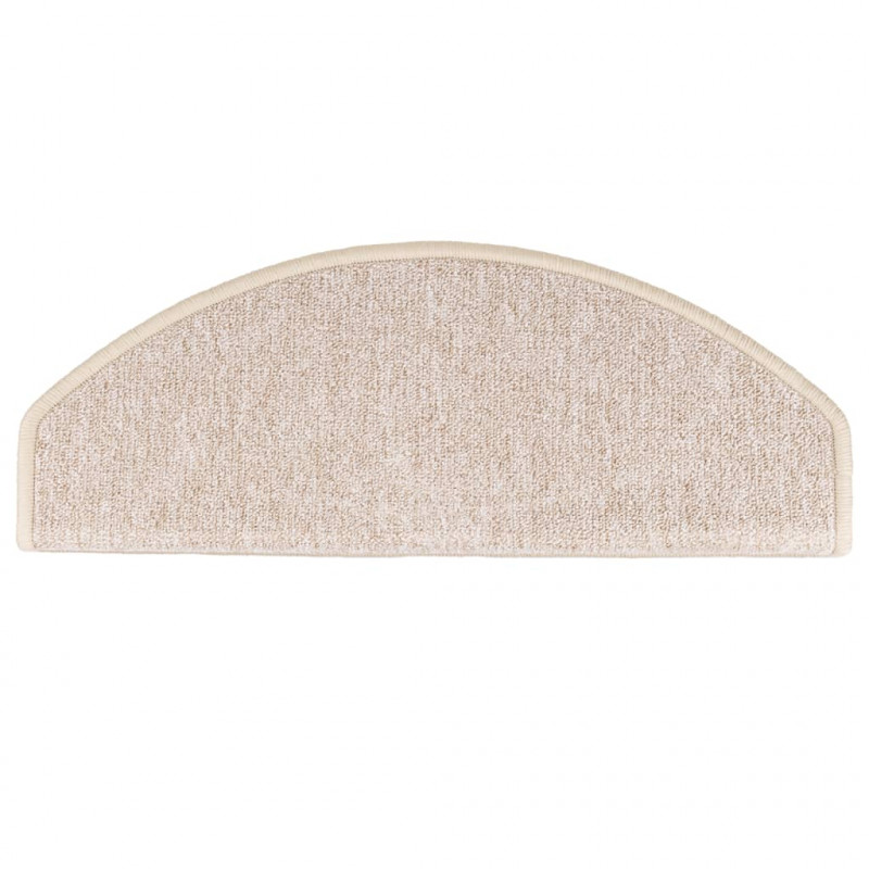 Nakładki na schody, 15 szt., 65 x 24 x 4 cm, taupe