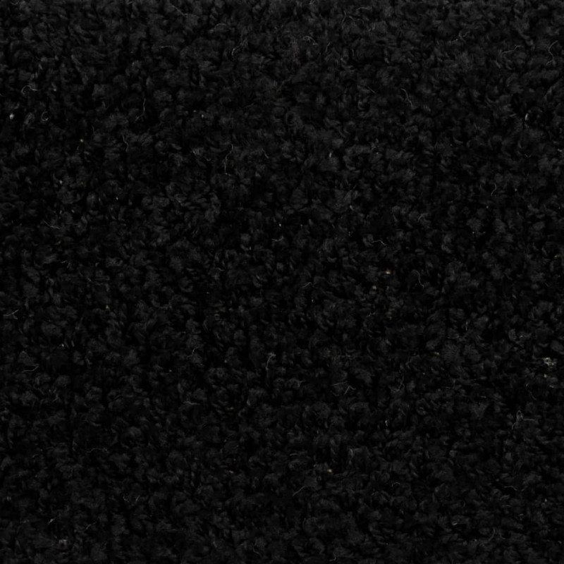 Nakładki na schody, 15 szt., czarne, 65x21x4 cm