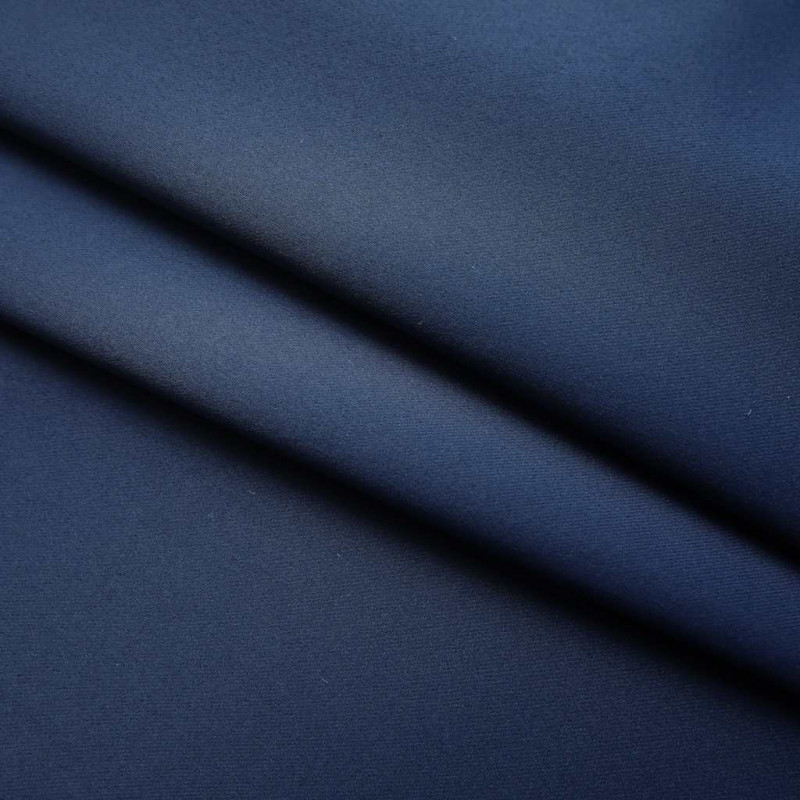 Zasłony zaciemniające z haczykami 2 szt., niebieskie 140x175 cm