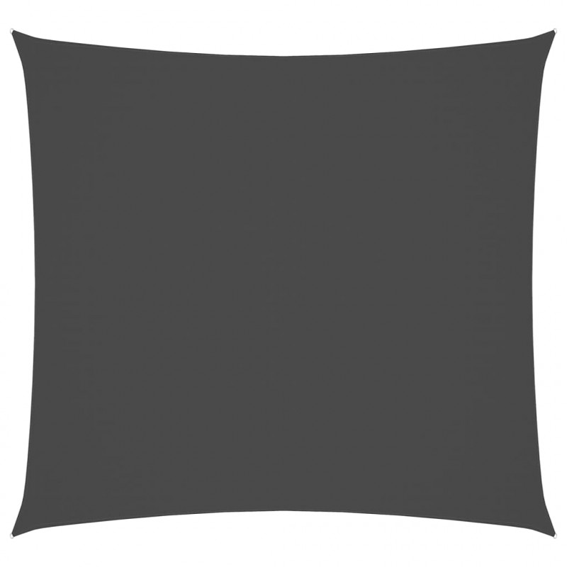 Prostokątny żagiel ogrodowy, tkanina Oxford, 2,5x3 m, antracyt
