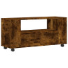 Szafka pod TV, przydymiony dąb, 102x34,5x43 cm