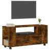 Szafka pod TV, przydymiony dąb, 102x34,5x43 cm