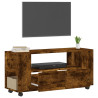 Szafka pod TV, przydymiony dąb, 102x34,5x43 cm