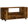 Szafka pod TV, przydymiony dąb, 102x34,5x43 cm