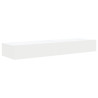 Szafki telewizyjne z LED, 2 szt., białe, 60x35x15,5 cm