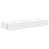 Szafki telewizyjne z LED, 2 szt., białe, 60x35x15,5 cm