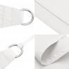 Prostokątny żagiel ogrodowy, tkanina Oxford, 3x4 m, biały