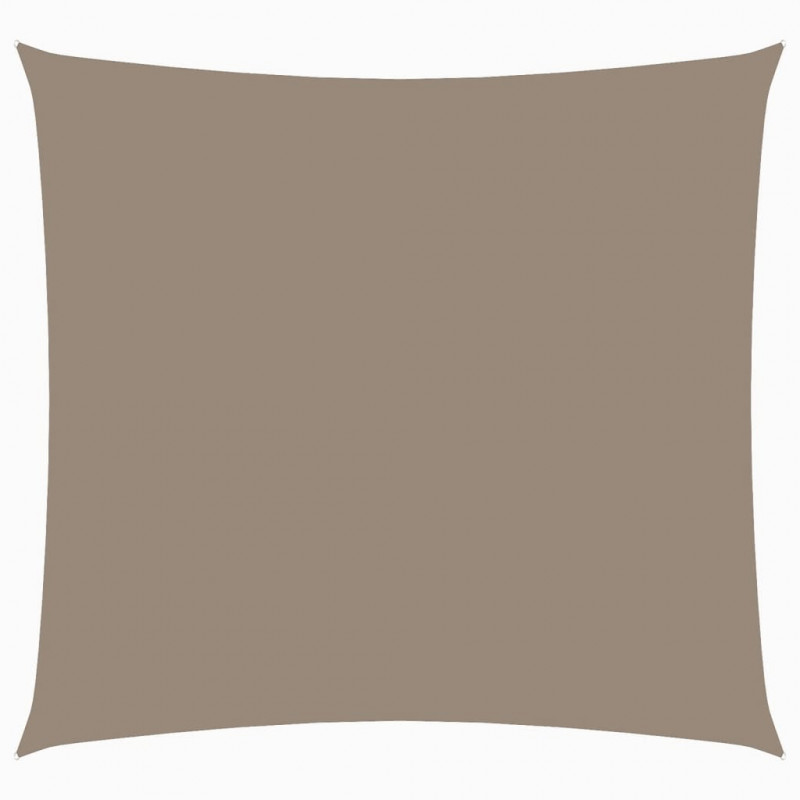 Kwadratowy żagiel ogrodowy, tkanina Oxford, 4,5x4,5 m, taupe