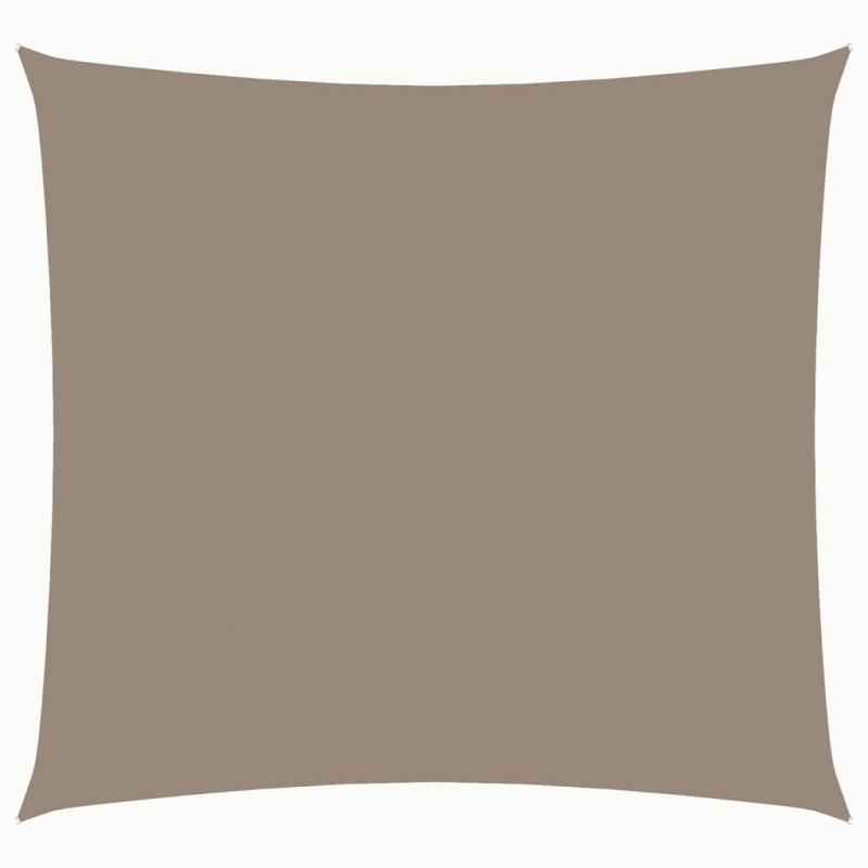 Żagiel ogrodowy, tkanina Oxford, kwadratowy, 7x7 m, taupe