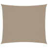 Prostokątny żagiel ogrodowy, tkanina Oxford, 2x2,5 m, taupe
