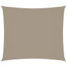 Prostokątny żagiel ogrodowy, tkanina Oxford, 2,5x3 m, taupe