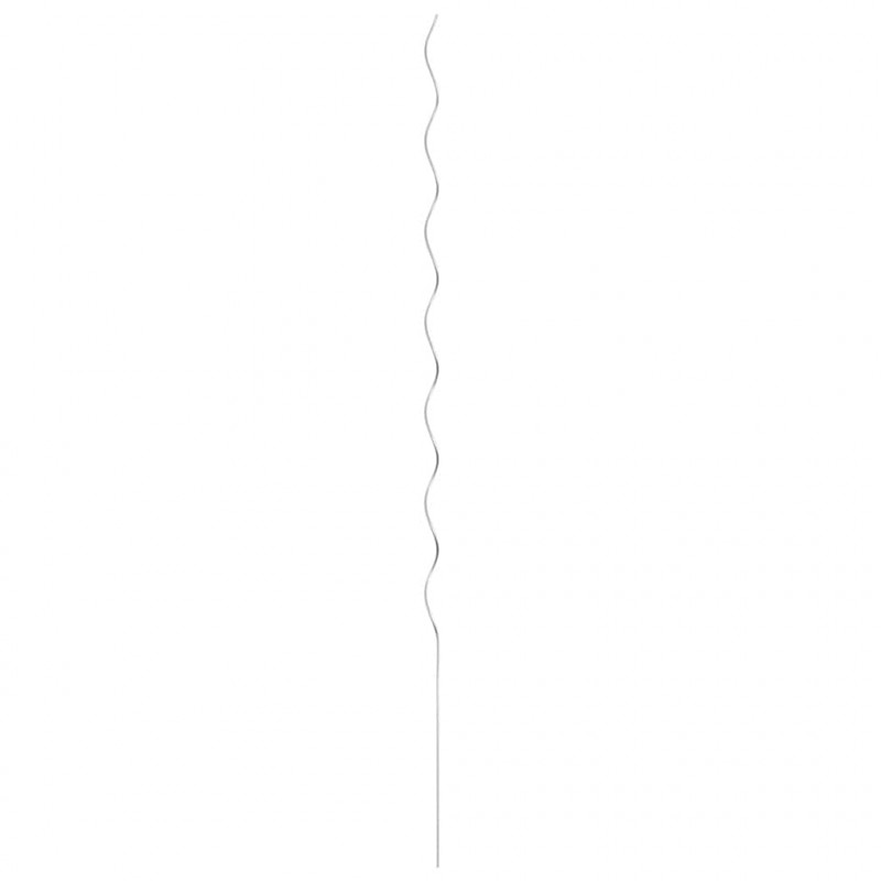 Spiralne podpórki do roślin, 50 szt, 170 cm, galwanizowana stal