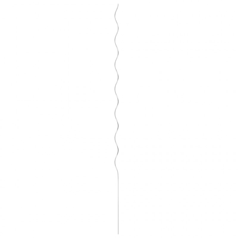 Spiralne podpórki do roślin, 50 szt, 170 cm, galwanizowana stal