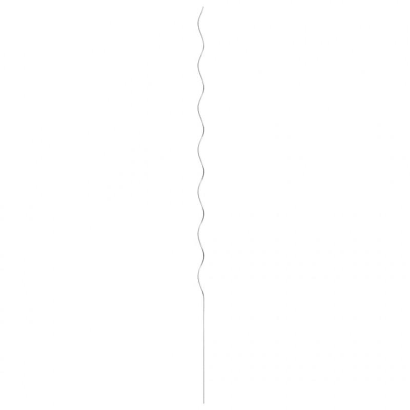 Spiralne podpórki do roślin, 20 szt, 170 cm, stal galwanizowana