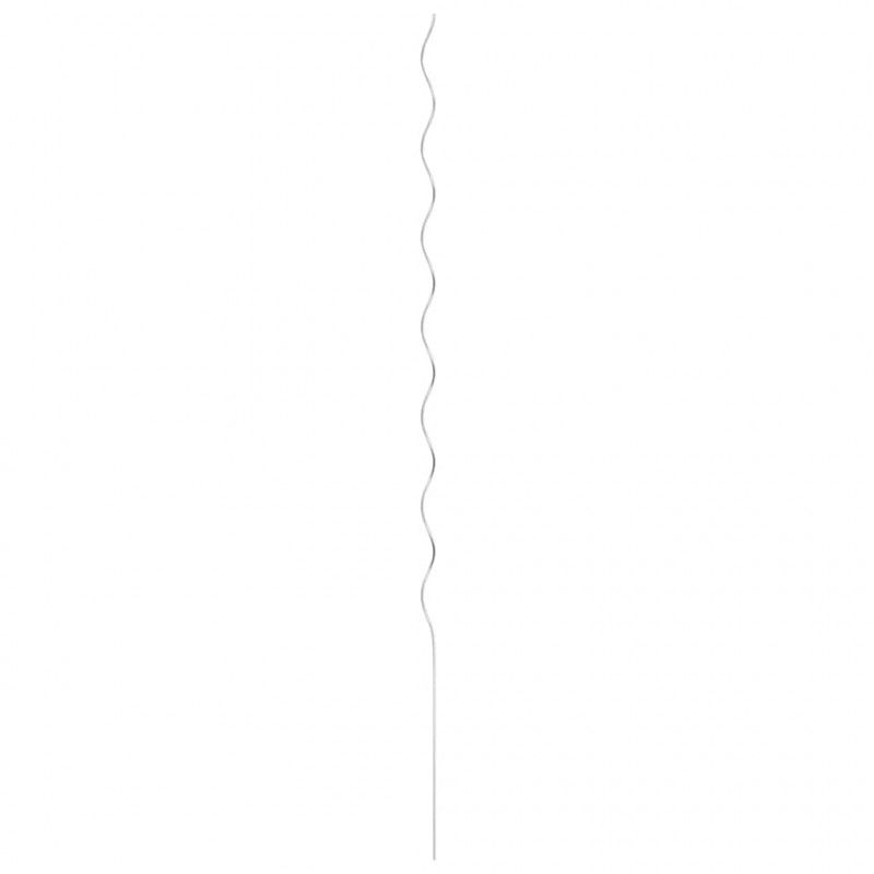 Spiralne podpórki do roślin, 20 szt, 170 cm, stal galwanizowana