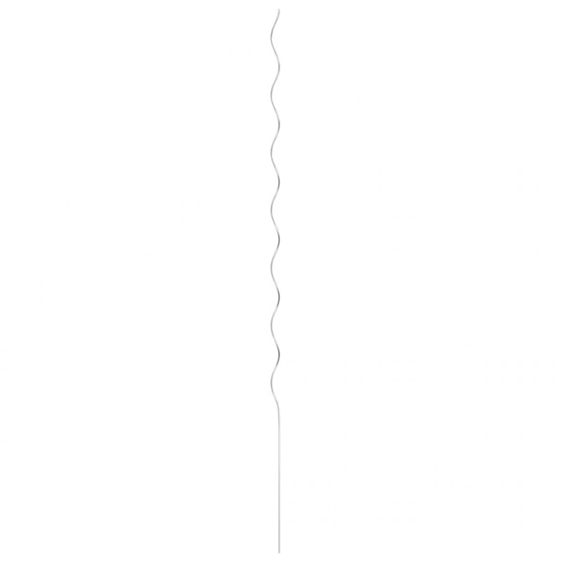 Spiralne podpórki do roślin, 5 szt., 170 cm, stal galwanizowana