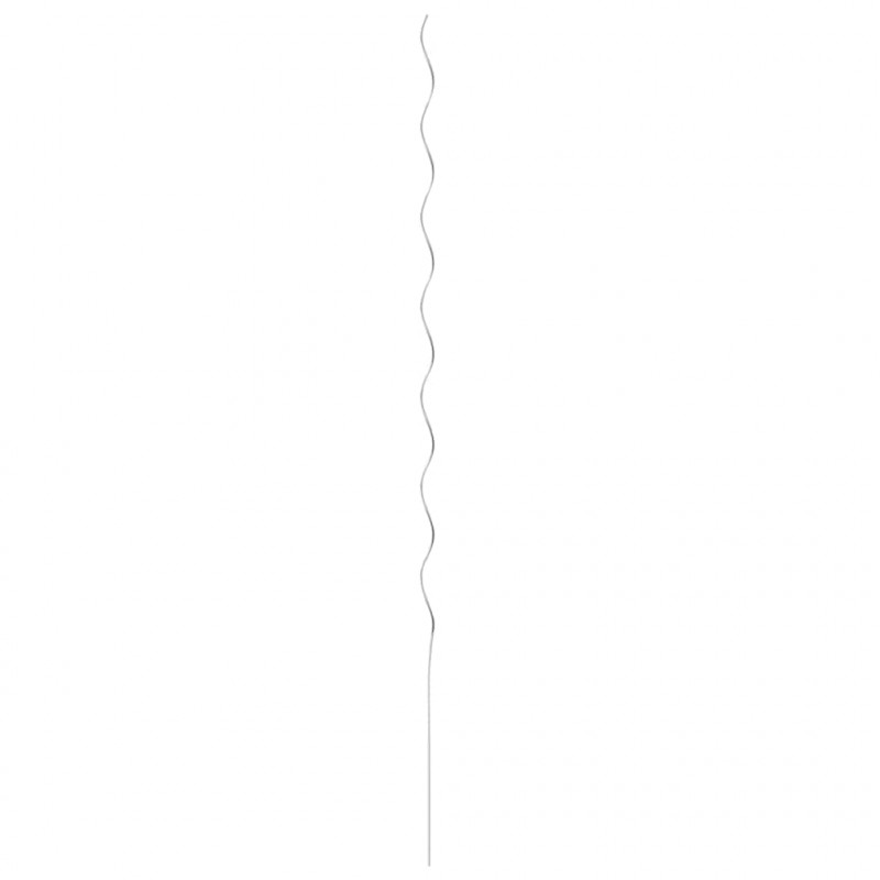 Spiralne podpórki do roślin, 5 szt., 170 cm, stal galwanizowana