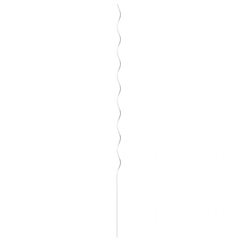 Spiralne podpórki do roślin, 5 szt., 170 cm, stal galwanizowana