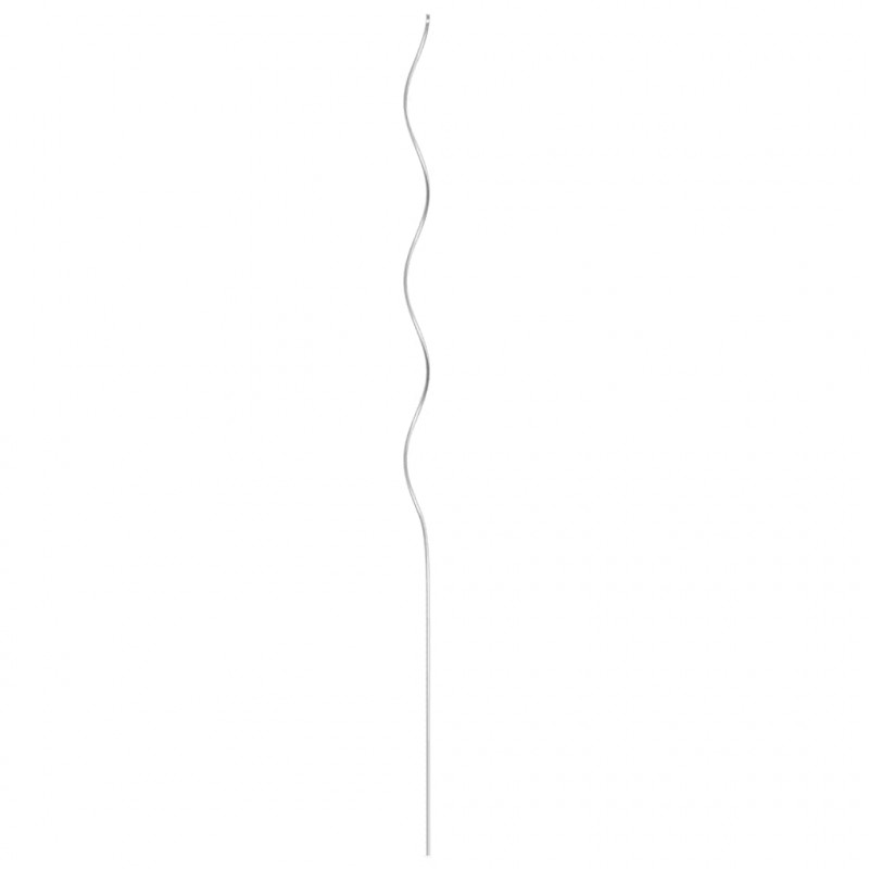 Spiralne podpórki do roślin, 50 szt, 110 cm, stal galwanizowana