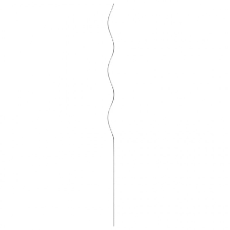 Spiralne podpórki do roślin, 20 szt, 110 cm, stal galwanizowana