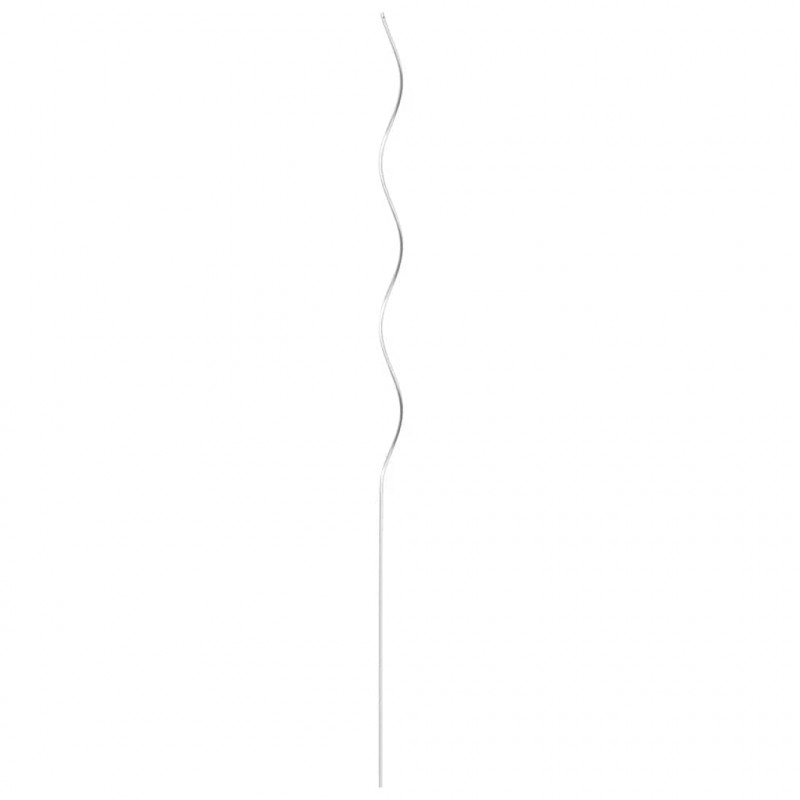 Spiralne podpórki do roślin, 20 szt, 110 cm, stal galwanizowana