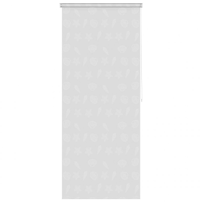 Roleta prysznicowa 80 x 240 cm, wzór w rozgwiazdy