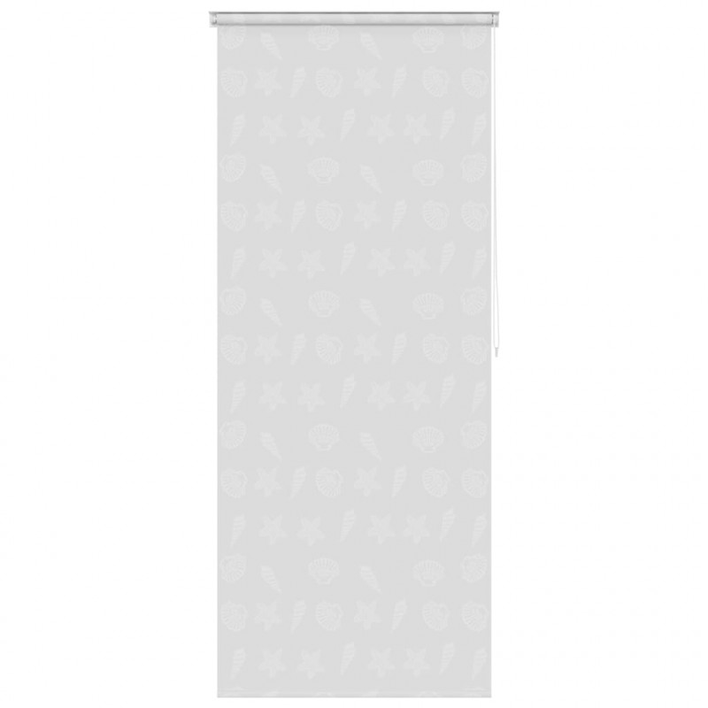 Roleta prysznicowa 100 x 240 cm, wzór w rozgwiazdy
