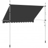 Markiza zwijana ręcznie, 300 cm, antracytowa