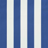 Markiza zwijana, 350 x 150 cm, biało-niebieska