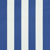 Markiza zwijana, 400 x 150 cm, biało-niebieska