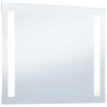 Ścienne lustro łazienkowe z LED, 80 x 60 cm