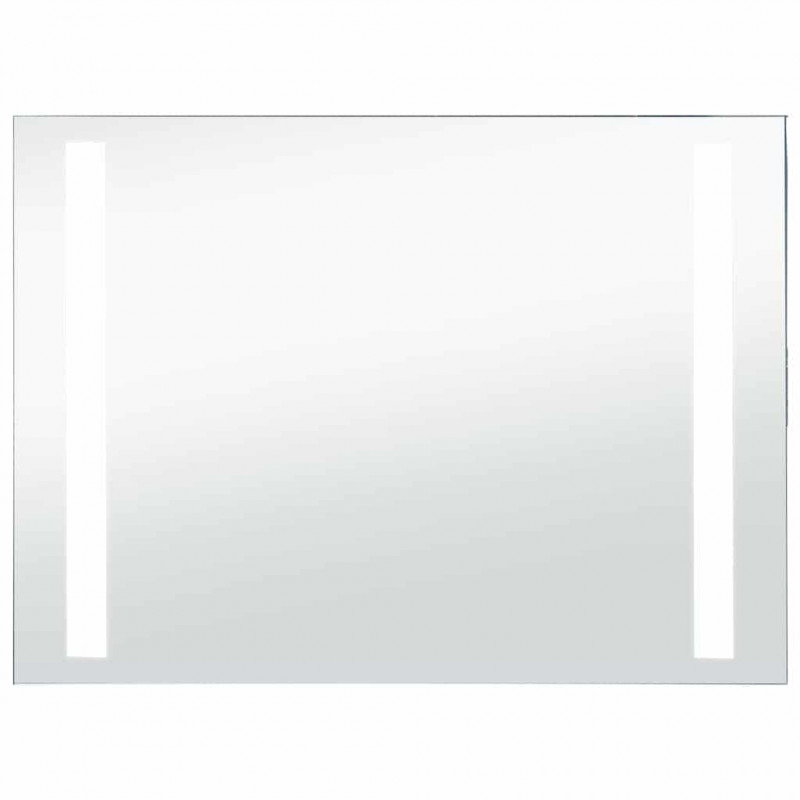 Ścienne lustro łazienkowe z LED, 100 x 60 cm