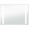 Ścienne lustro łazienkowe z LED, 100 x 60 cm
