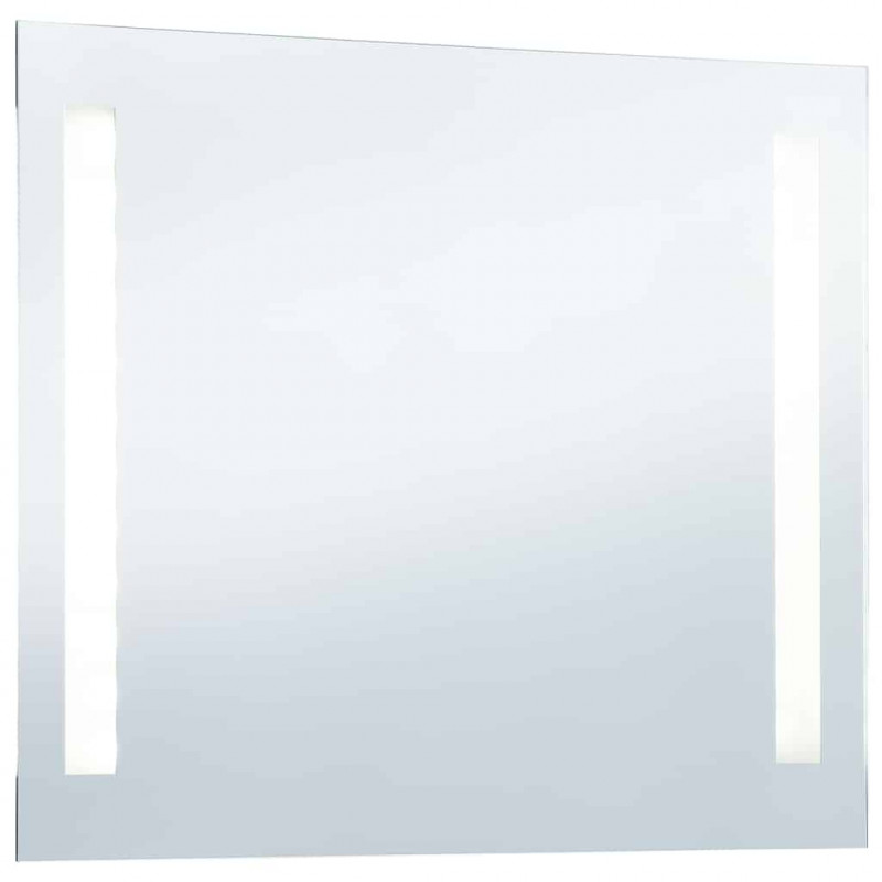 Ścienne lustro łazienkowe z LED, 100 x 60 cm