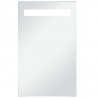 Ścienne lustro łazienkowe z LED, 60 x 100 cm