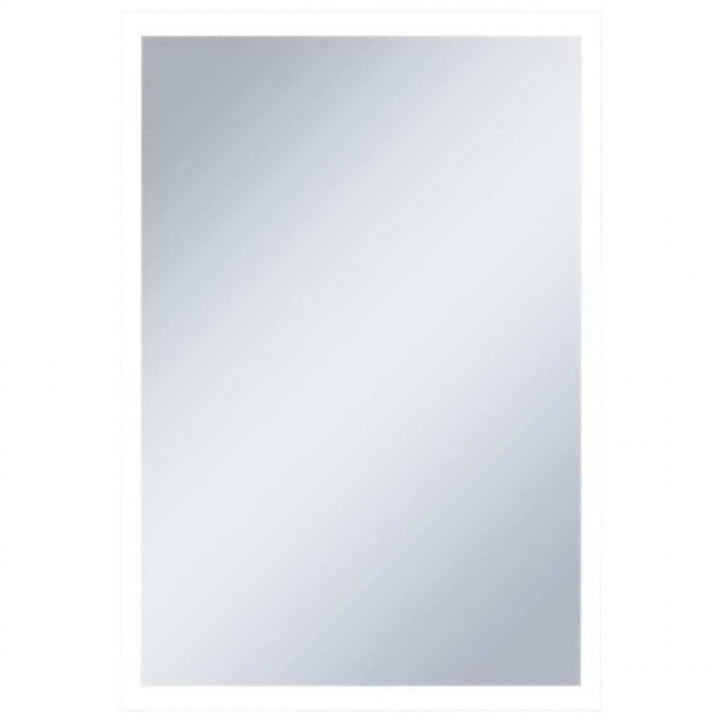 Ścienne lustro łazienkowe z LED, 60 x 100 cm