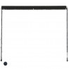 Markiza zwijana z LED, 300 x 150 cm, antracytowa
