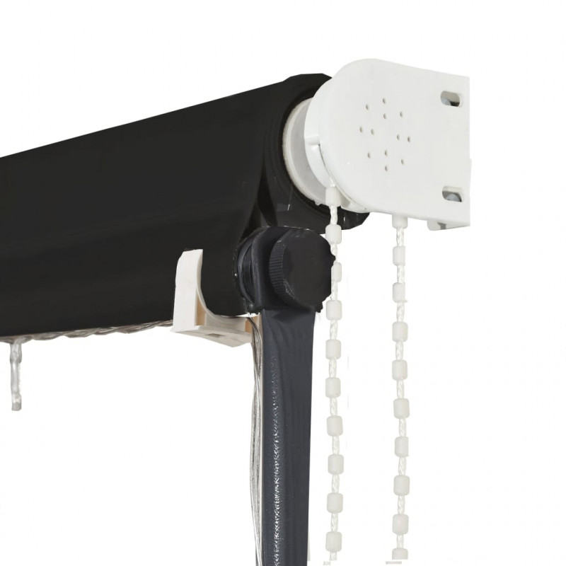 Markiza zwijana z LED, 350 x 150 cm, antracytowa