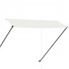 Markiza zwijana z LED, 300 x 150 cm, kremowa