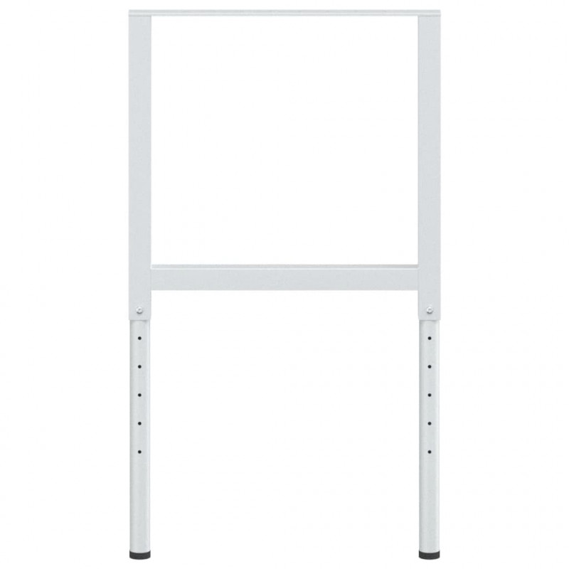 Regulowane ramy stołu roboczego, 2 szt., metal, 55x(69-95,5) cm