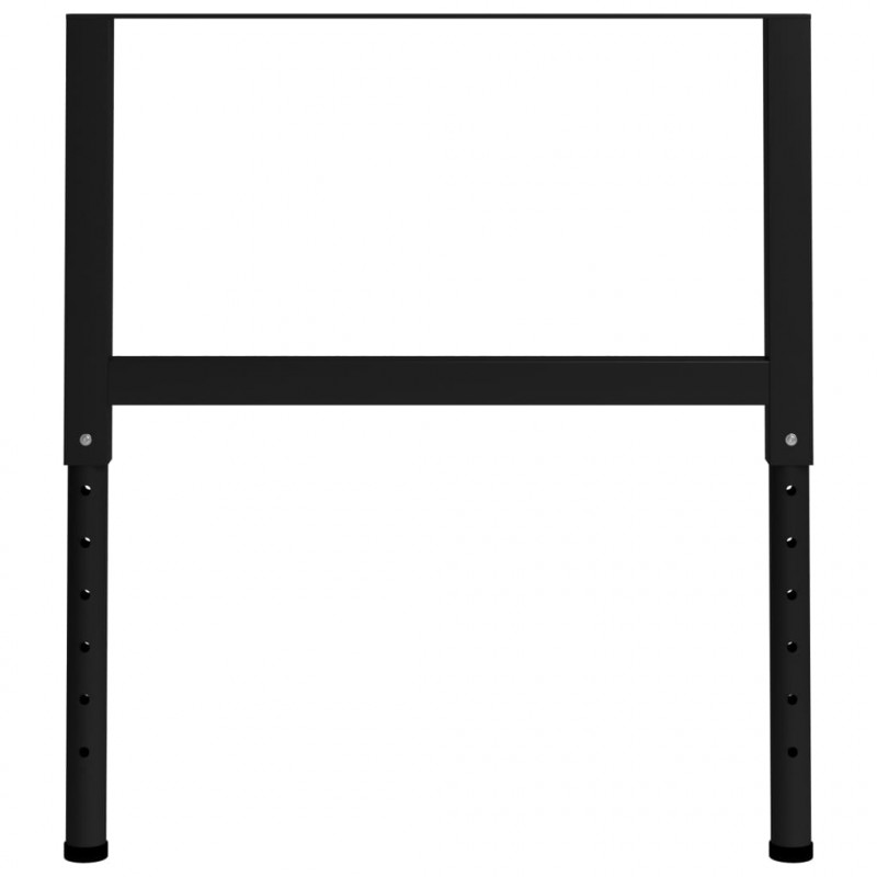 Regulowane ramy stołu roboczego, 2 szt., metal, 85x(69-95,5) cm